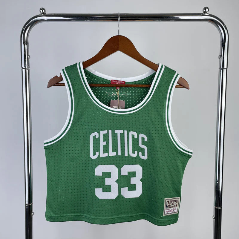 Cropped Larry Bird Boston Celtics Mitchell & Ness