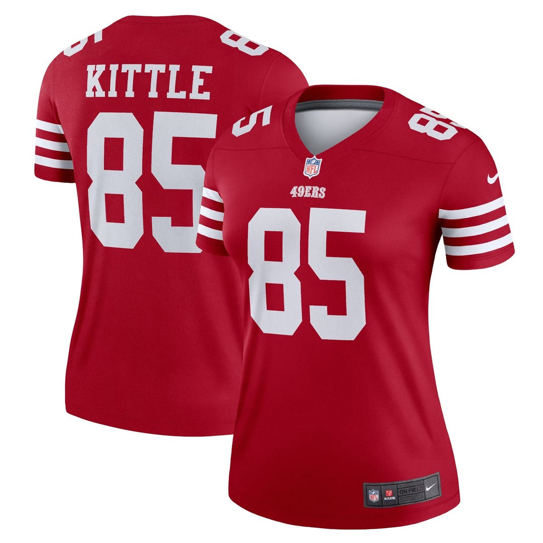 Jersey Feminina San Francisco 49ers Nike Red - George Kittle