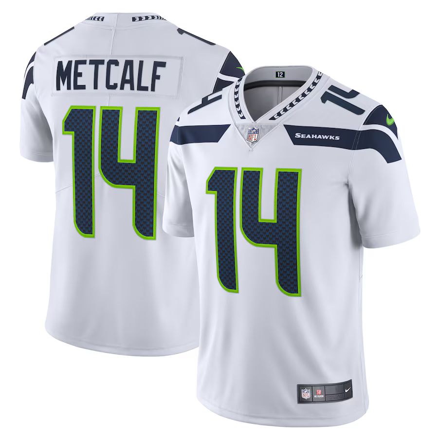 Jersey Seattle Seahawks Nike White - Metcalf 14