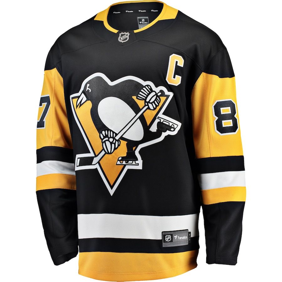 Jersey Pittsburgh Penguins Home Black - Sidney Crosby
