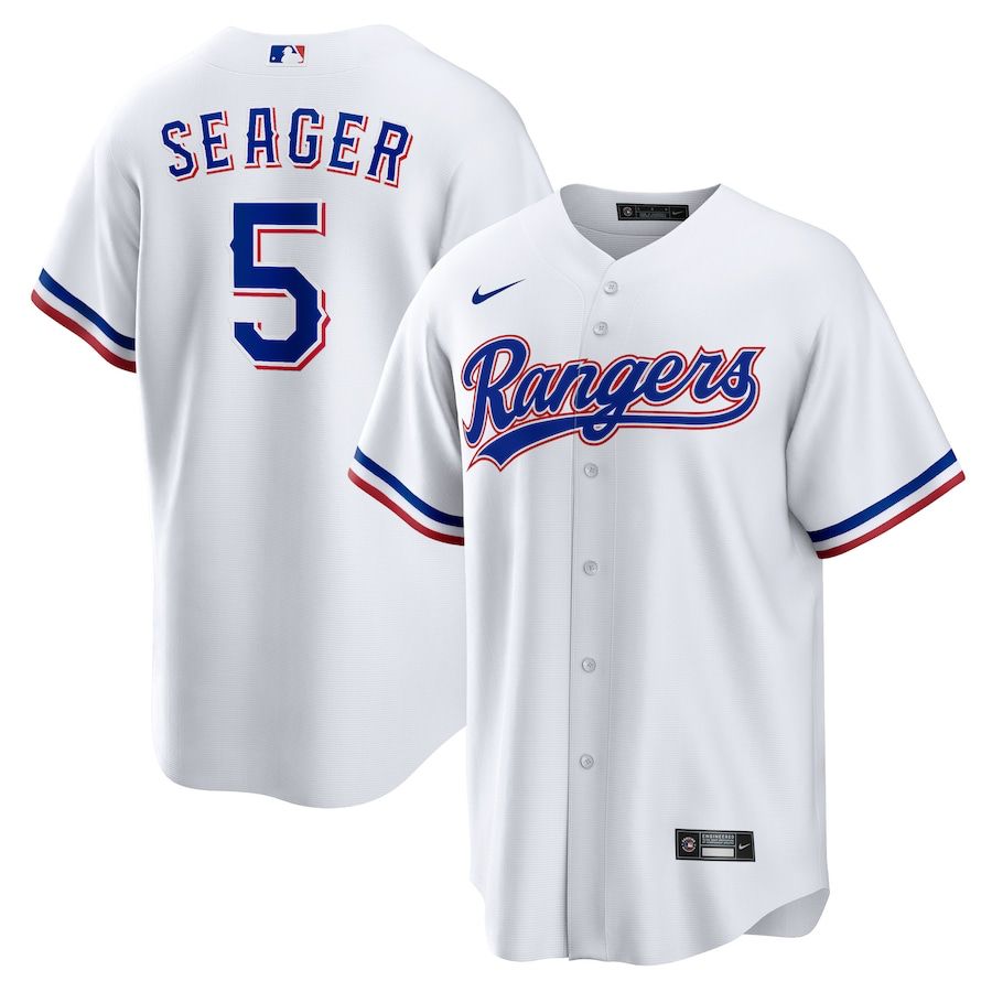 Jersey Texas Rangers White - Corey Seager