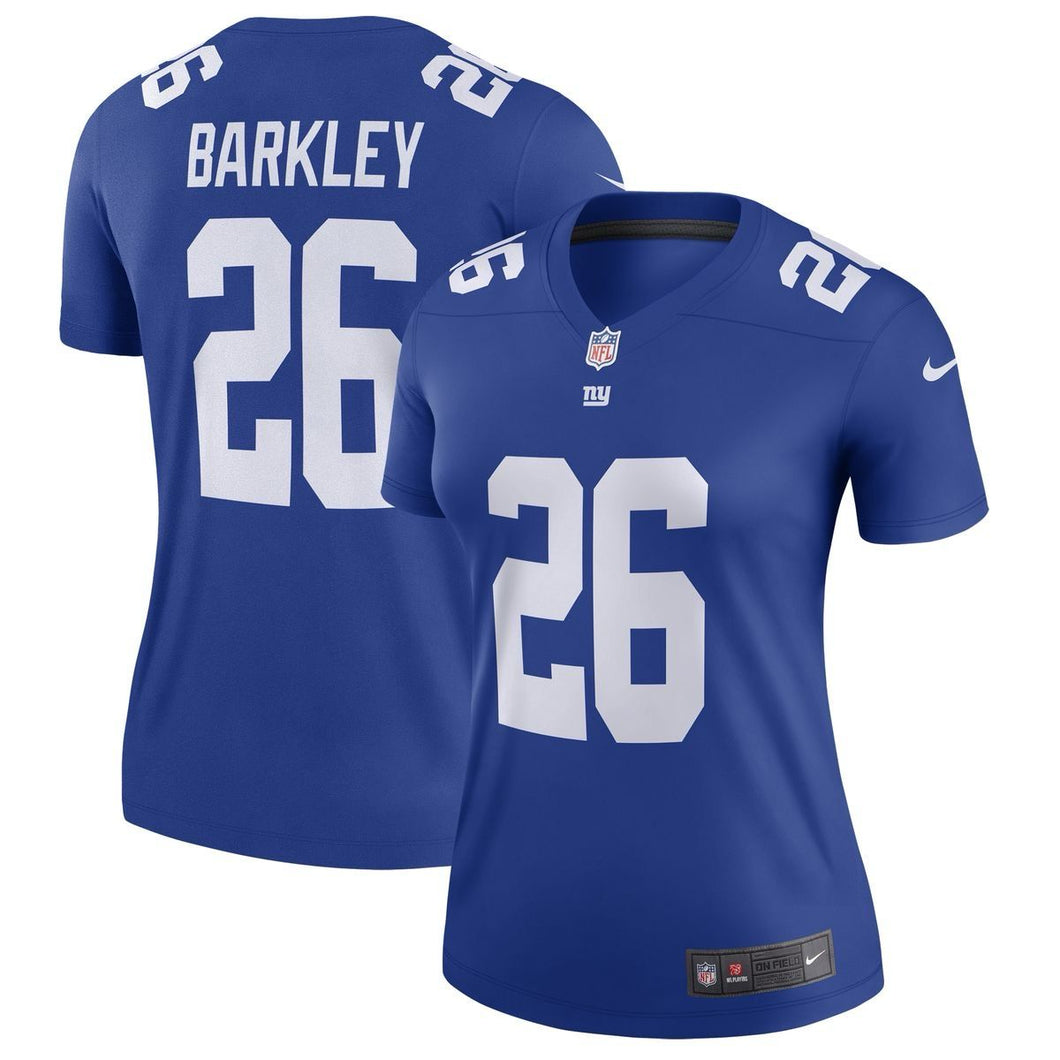 Jersey Feminina New York Giants - Saquon Barkley 26