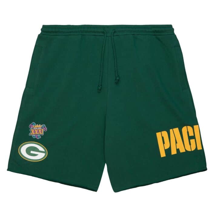 Short Mitchell and Ness Green Bay Packers